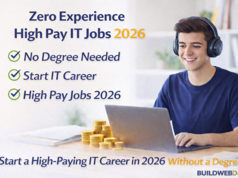 Zero Experience High Pay IT Jobs 2026 – Start Your IT Career Without a Degree