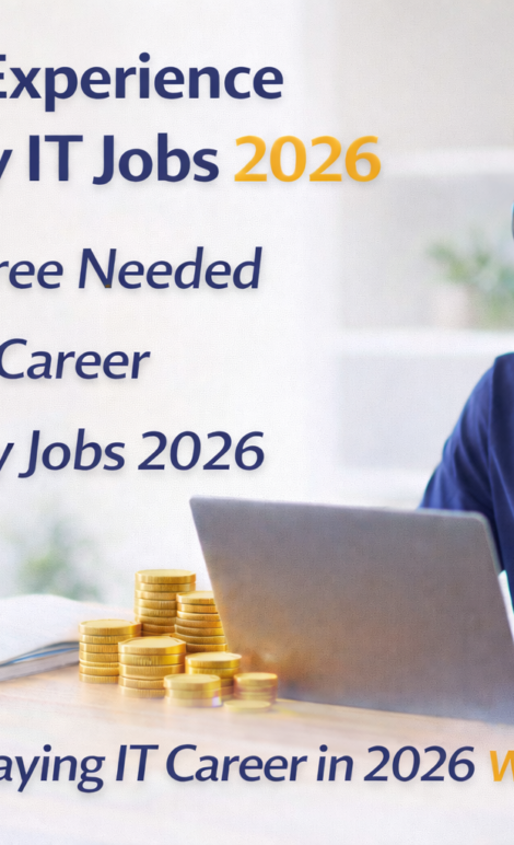 Zero Experience High Pay IT Jobs 2026 – Start Your IT Career Without a Degree