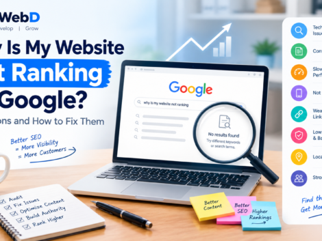 why is my website not ranking on Google