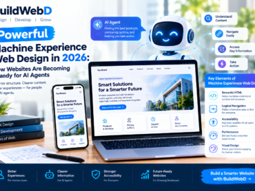 machine experience web design in 2026
