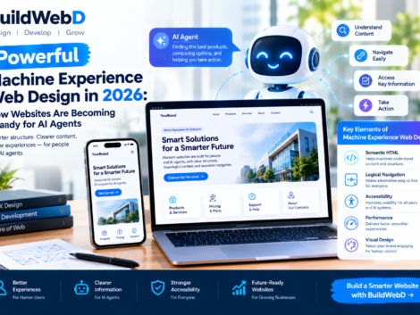 machine experience web design in 2026